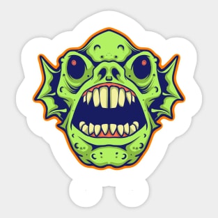 Monster sea Sticker